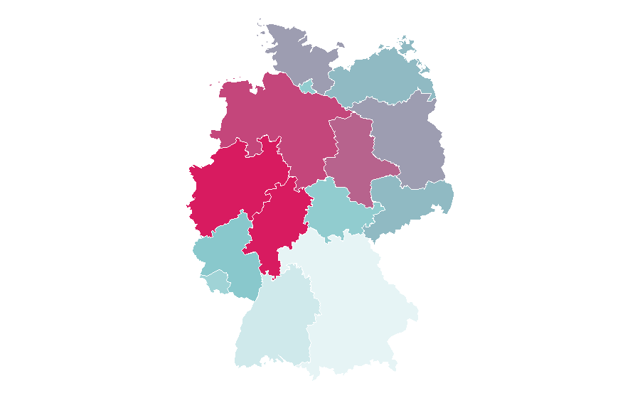 Affinity by region — The Last of Us, Germany