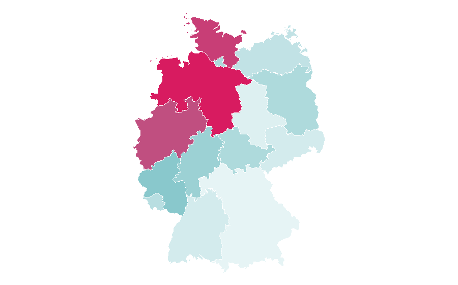 Affinity by region — The Mandalorian, Germany