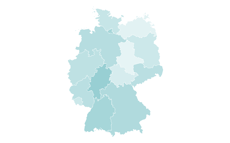 Affinity by region — The Matrix, Germany