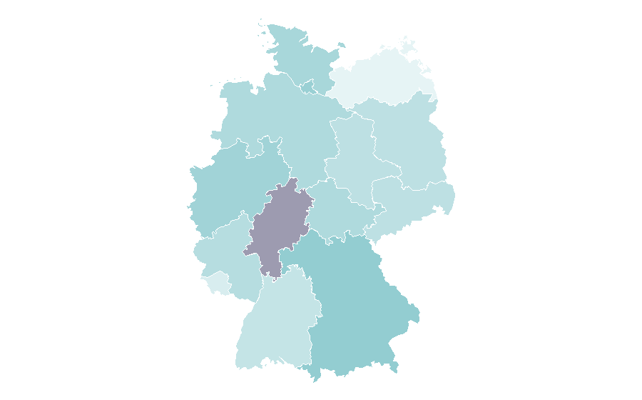 Affinity by region — The Nice Guys, Germany
