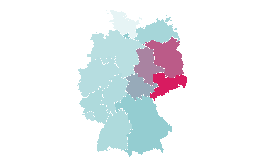 Affinity by region — The Nutcracker, Germany