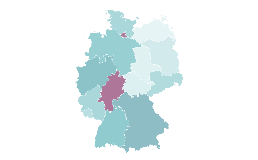Affinity by region — The Office (U.S. TV series), Germany