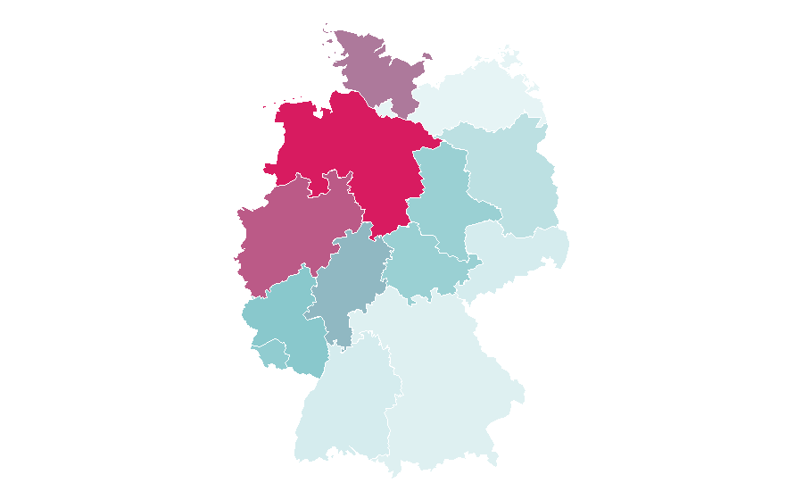 Affinity by region — The Orville, Germany