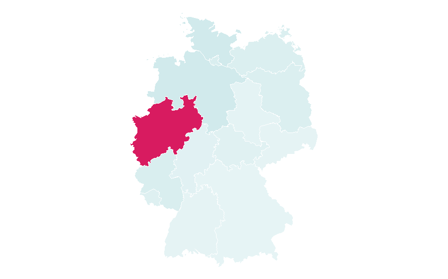 Affinity by region — The Paradise (TV series), Germany