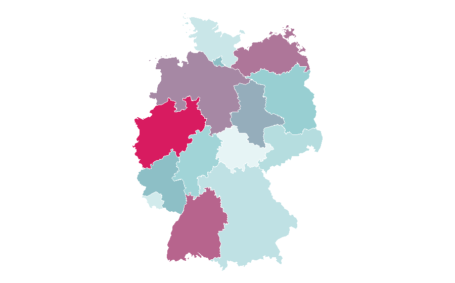 Affinity by region — The Rock (film), Germany