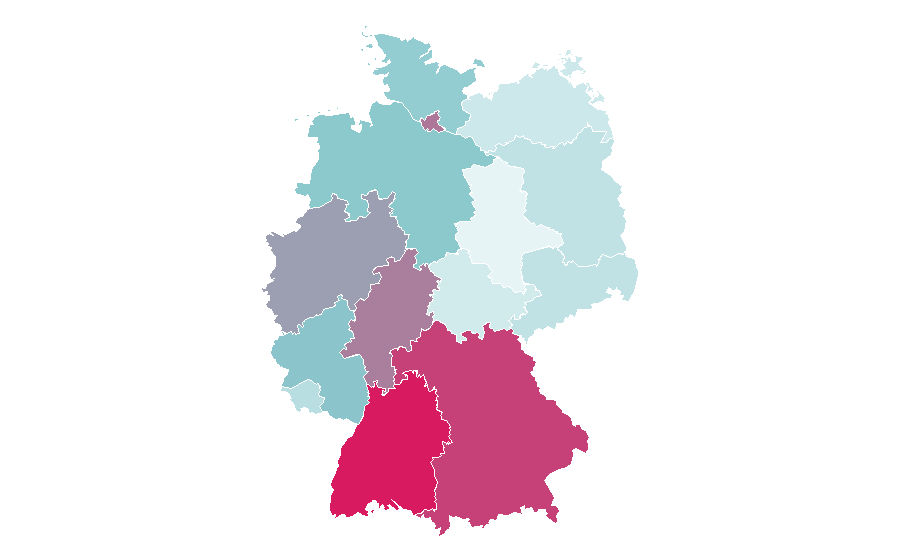 Affinity by region — The Secret (2006 film), Germany