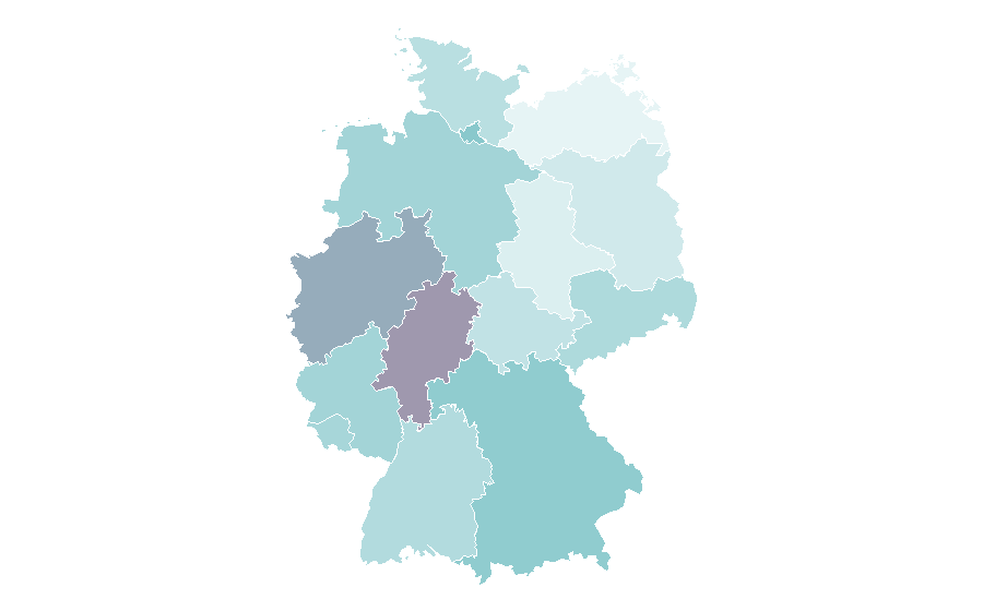 Affinity by region — The Shining (film), Germany