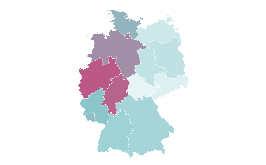 Affinity by region — The Sopranos, Germany