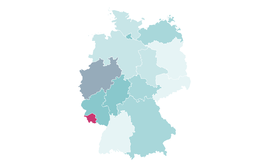 Affinity by region — The Star-Spangled Banner, Germany