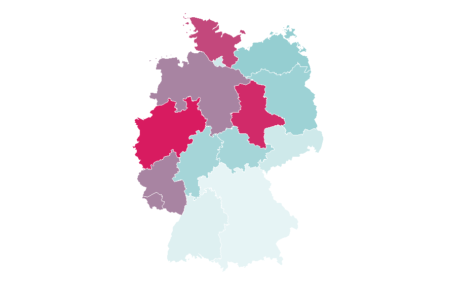 Affinity by region — The Strain (TV series), Germany