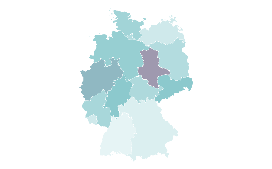 Affinity by region — The Thing (video game), Germany
