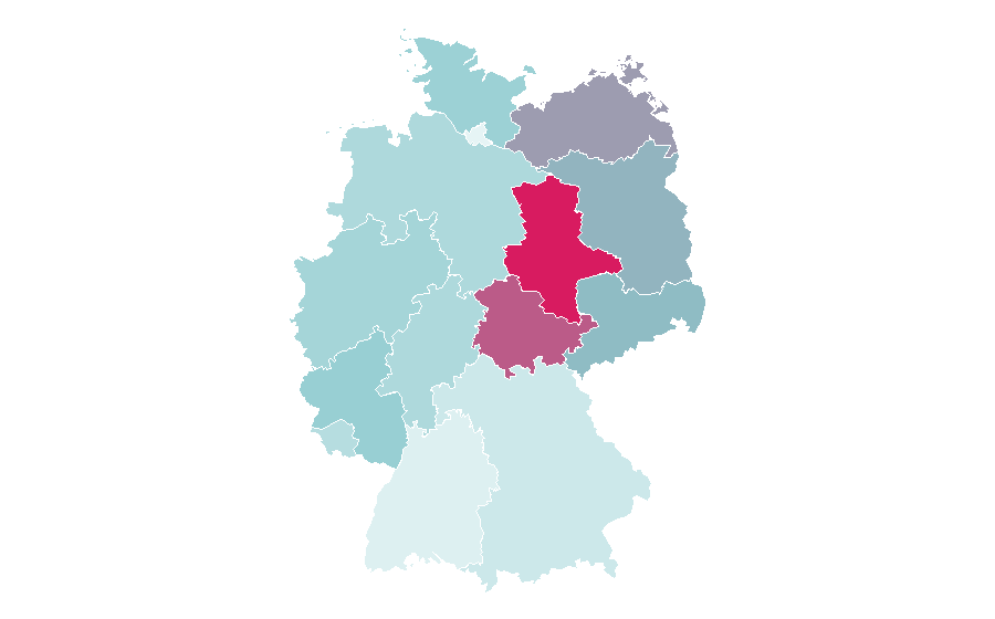Affinity by region — The Tudors, Germany