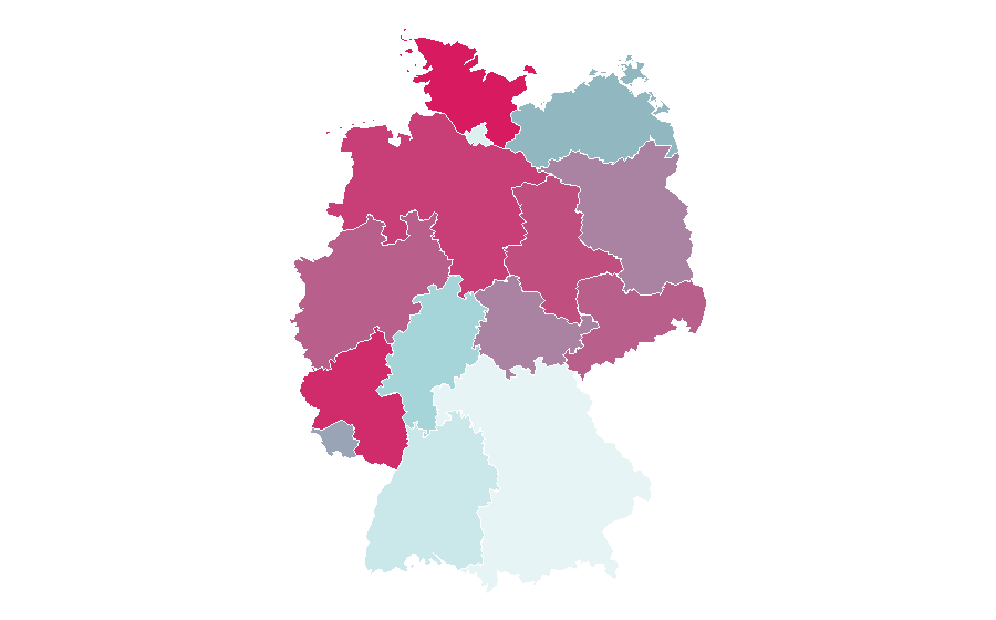 Affinity by region — The Umbrella Academy, Germany