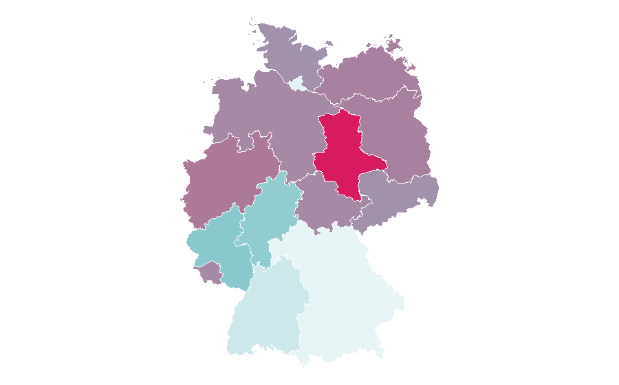 Affinity by region — The Walking Dead (video game), Germany