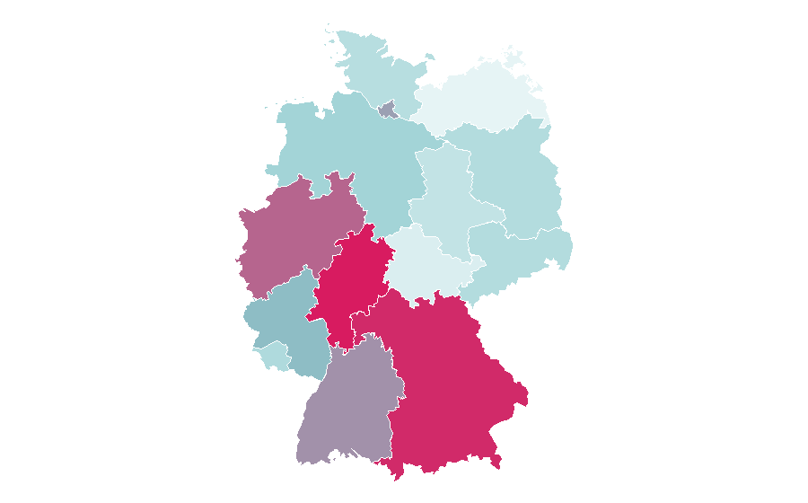 Affinity by region — The Weeknd, Germany