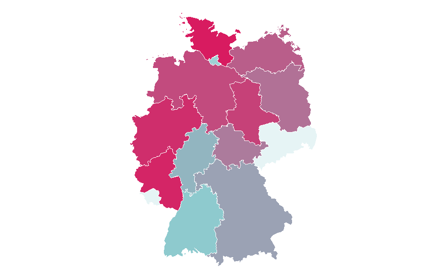 Affinity by region — The Wheel of Time, Germany