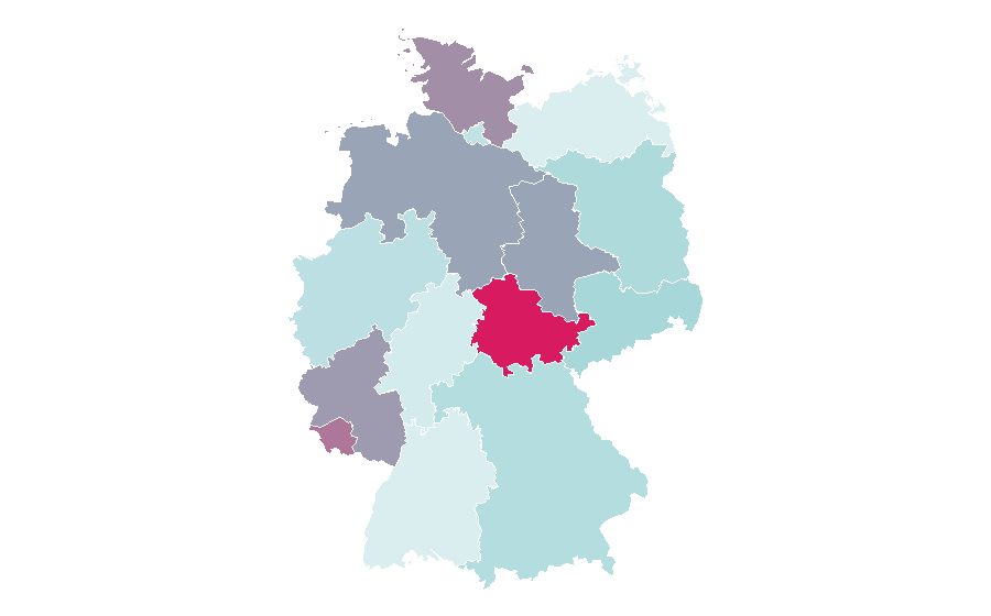 Affinity by region — The Who, Germany