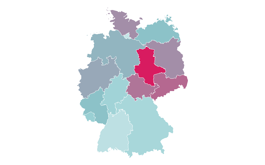 Affinity by region — The Witcher, Germany