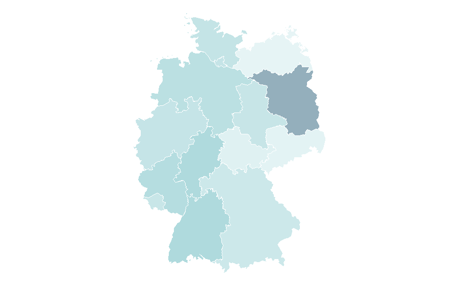 Affinity by region — Thermondo, Germany