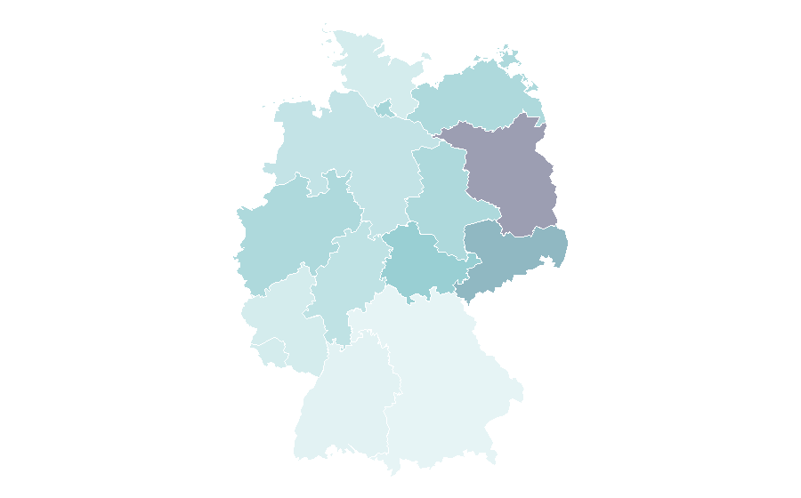 Affinity by region — Thilo Sarrazin, Germany