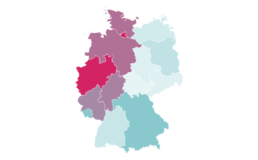 Affinity by region — This Is Us, Germany