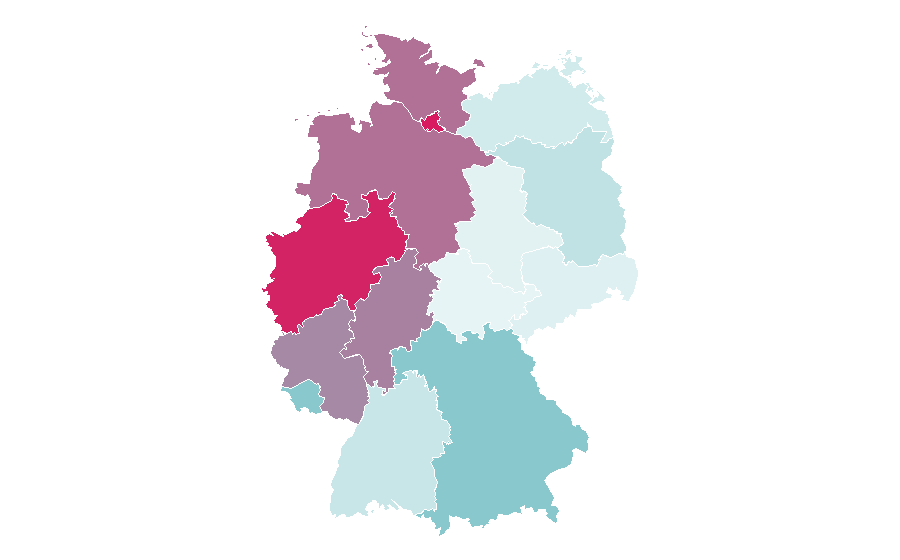 Affinity by region — This Is Us (TV series), Germany