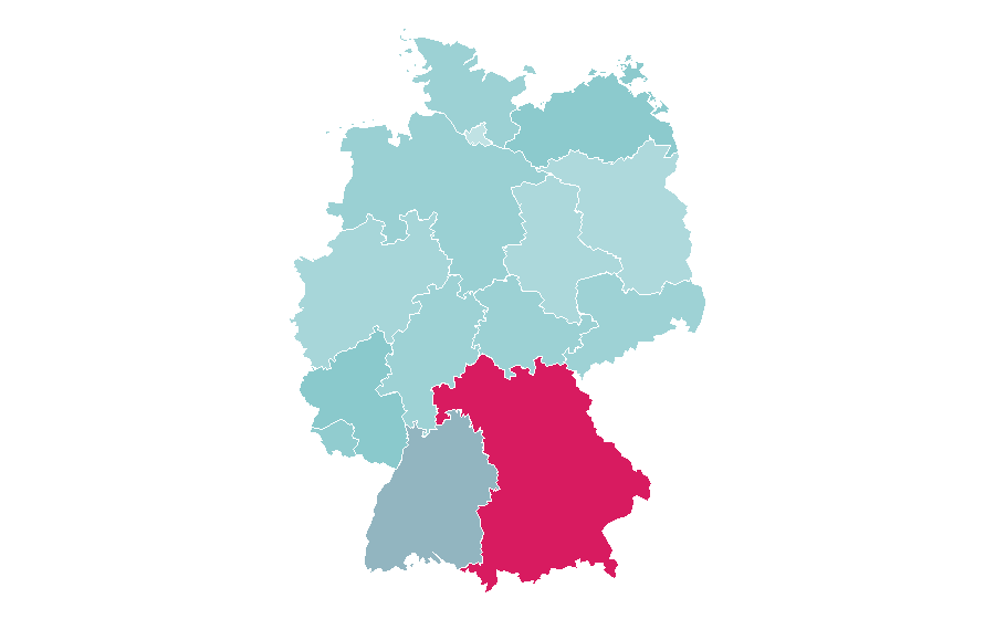 Afinidad por región — Thomas Muller., Alemania