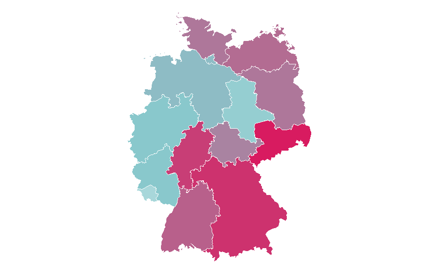 Affinity by region — Thomas Spitzer, Germany