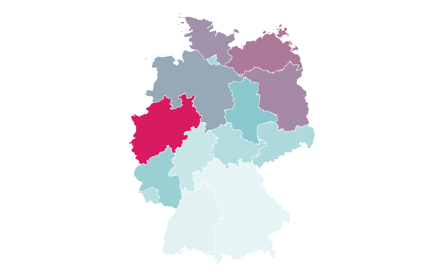 Affinity by region — Thorsten Legat, Germany