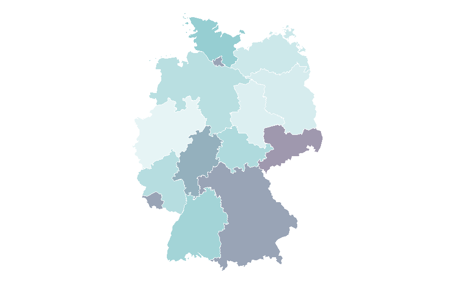 Affinity by region — Thrasher (magazine), Germany