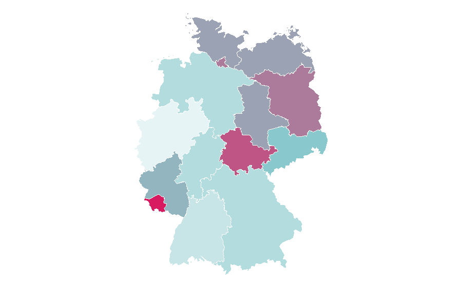 Affinity by region — Tibicos, Germany