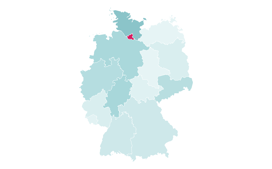Affinity by region — Tide (brand), Germany