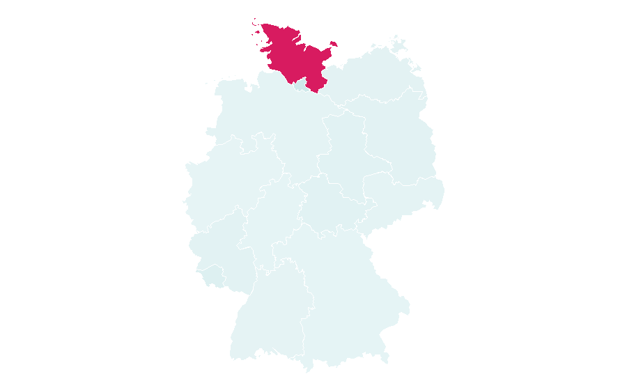 Affinity by region — Tierpark Gettorf, Germany