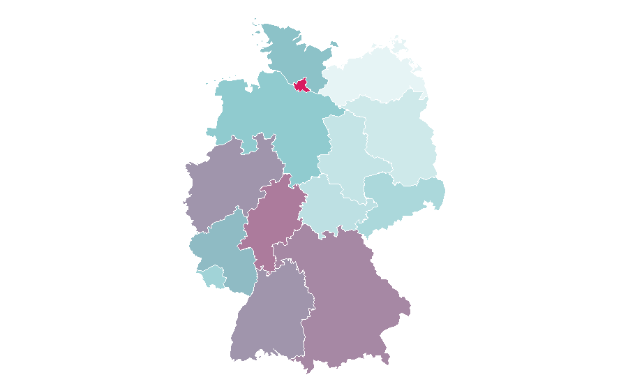 Affinity by region — Tiger Balm, Germany
