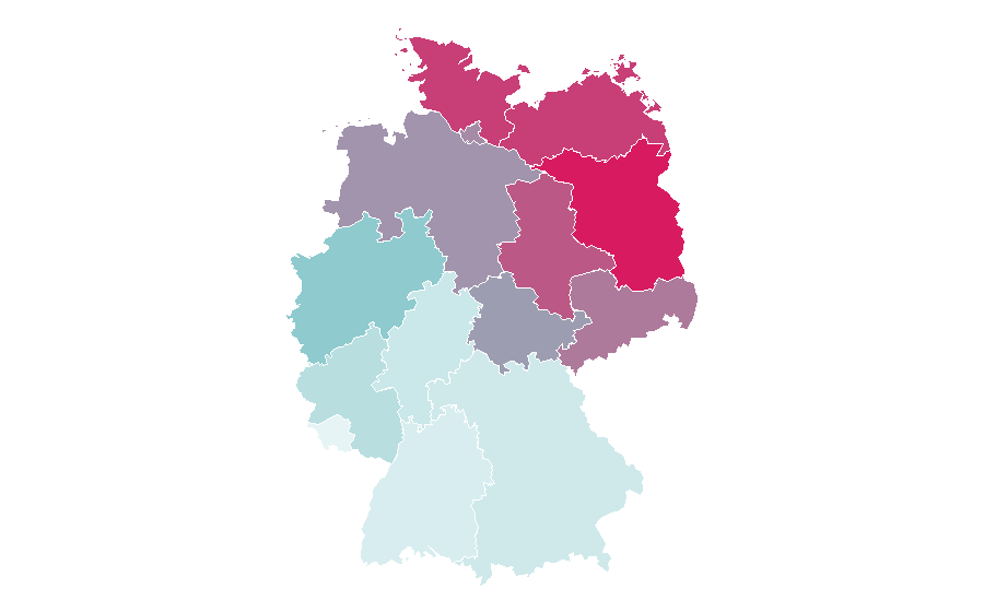 Affinity by region — Til Schweiger, Germany