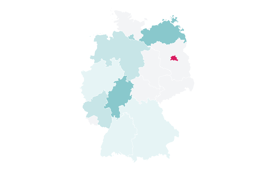 Affinity by region — Tile-matching video game, Germany