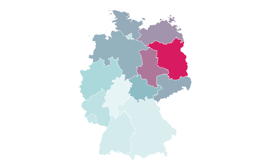 Affinity by region — Tim Bendzko, Germany