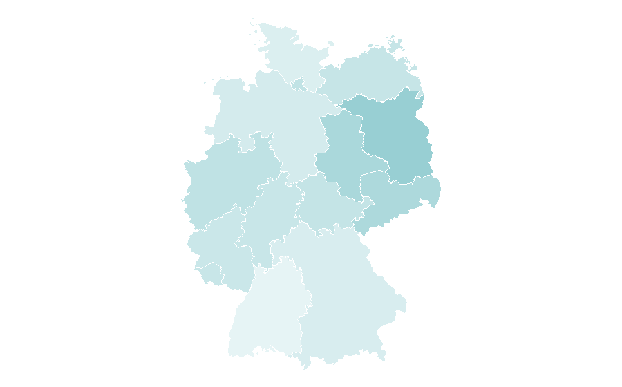 Affinity by region — Tim Burton, Germany