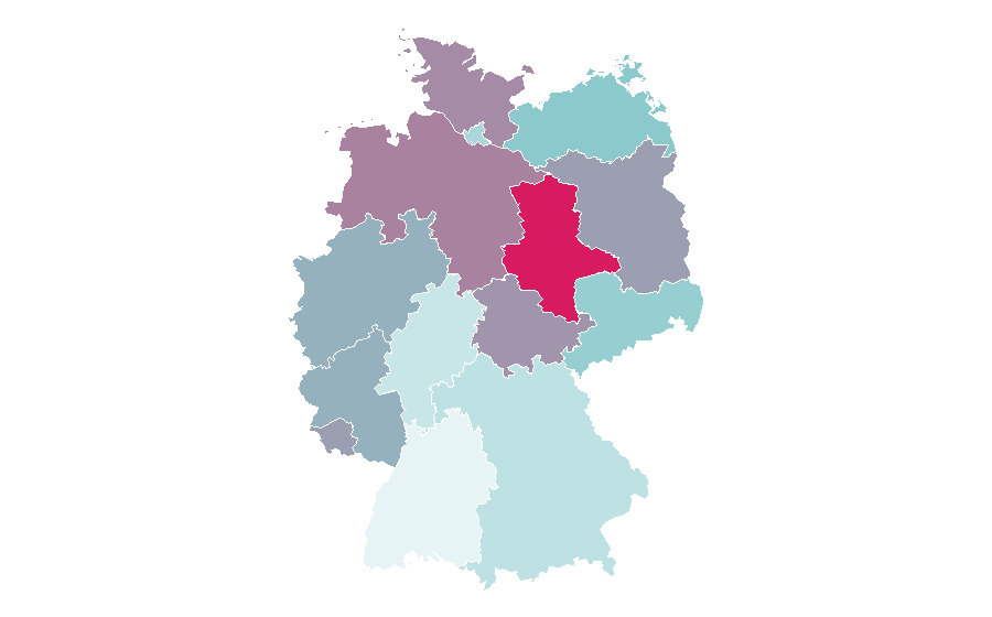 Affinity by region — Tim Curry, Germany