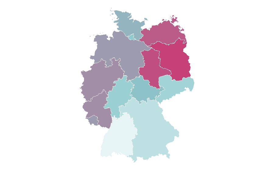 Affinity by region — Tim Robbins, Germany
