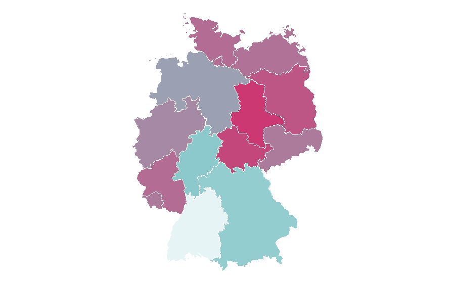 Affinity by region — Tim Roth, Germany