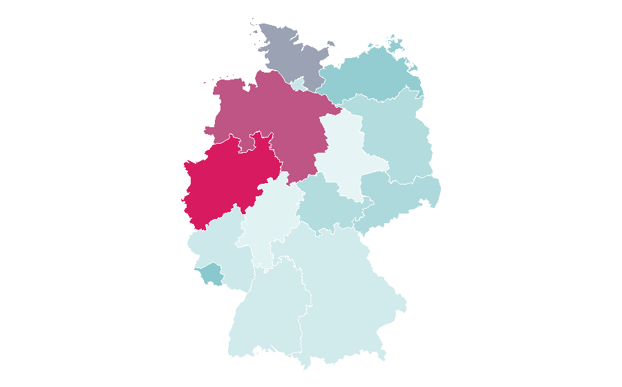 Affinity by region — Timgioh, Germany