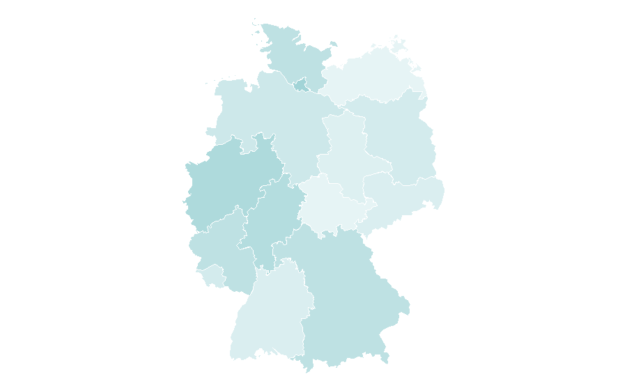 Affinity by region — Tina Fey, Germany