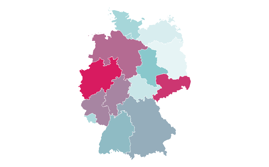 Affinity by region — Titan (Marvel Comics), Germany