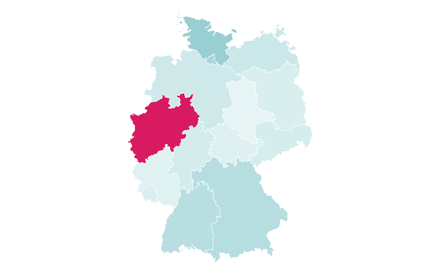Affinity by region — Tivoli, Germany