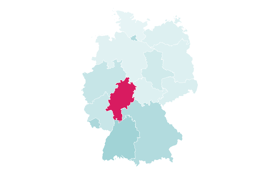 Affinity by region — TOEIC, Germany