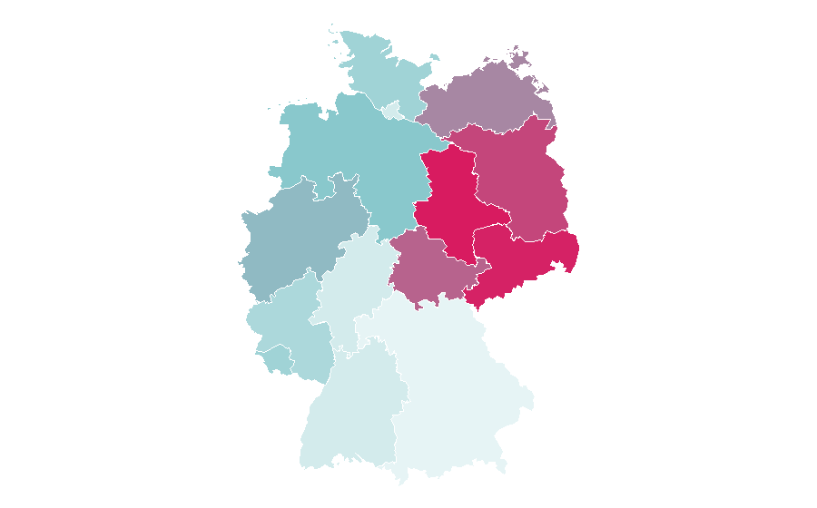 Affinity by region — Toilet paper, Germany