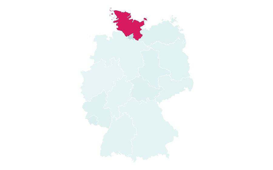 Affinity by region — Tolk-Schau, Germany
