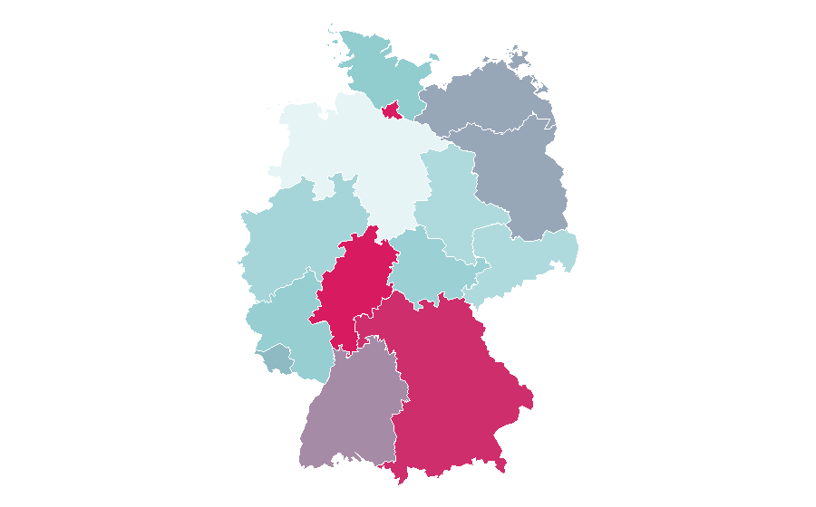 Affinity by region — Tolo TV, Germany