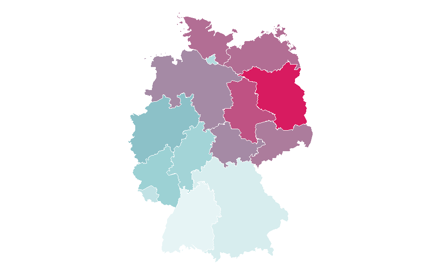 Affinity by region — Tom Hanks, Germany